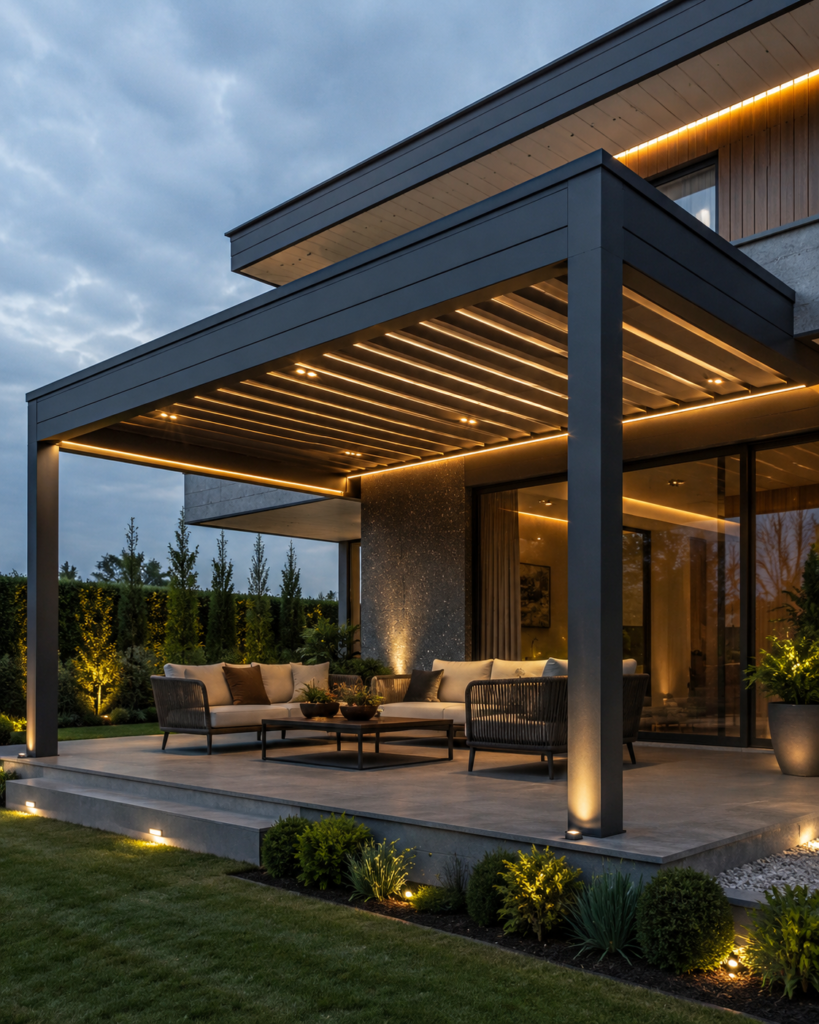 Dış Mekân Pergola Tasarımı