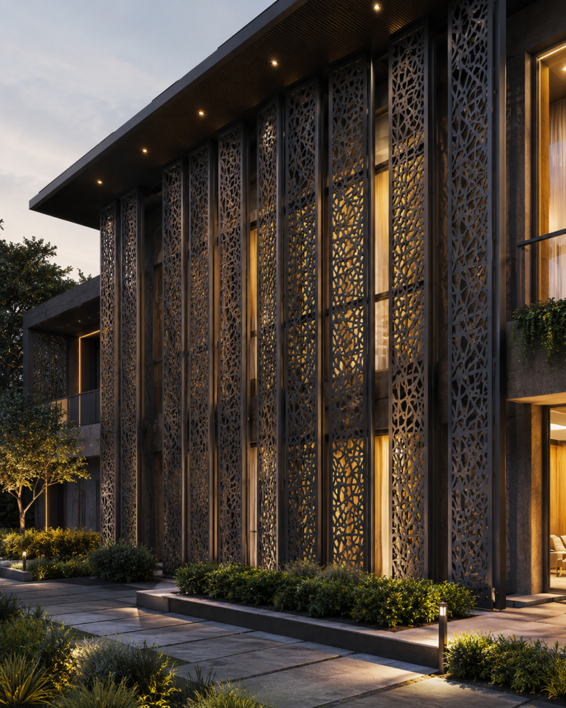 Modern Fibercement Güneş Kırıcı
