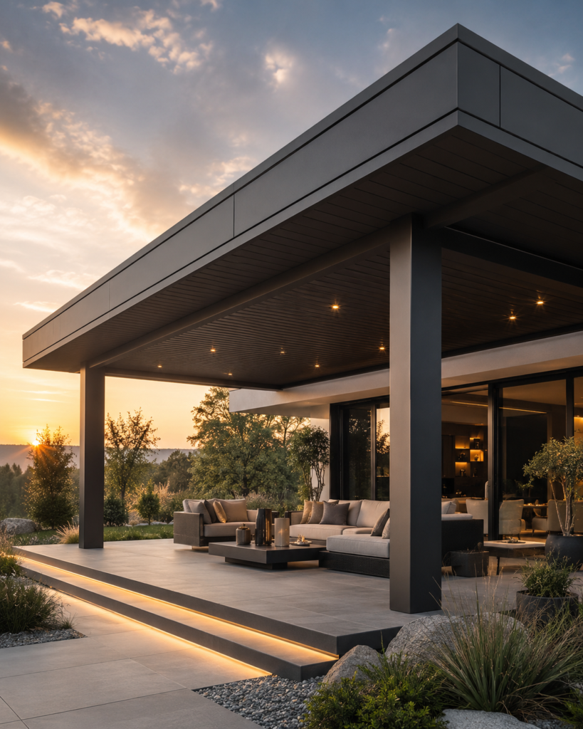 Modern Pergola ve Saçak
