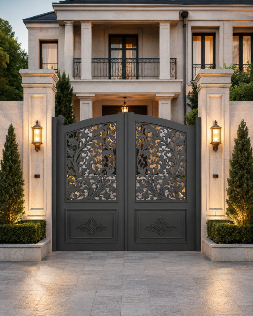 Modern Villa Giriş Kapısı