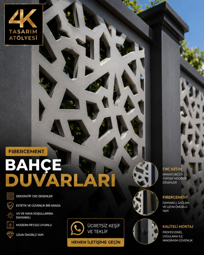 CNC İşlemeli Motifler