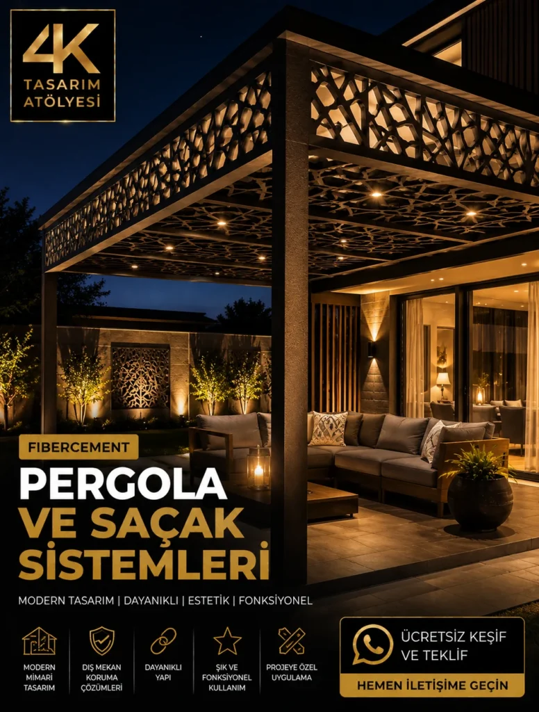 Pergola ve Saçak Sistemleri